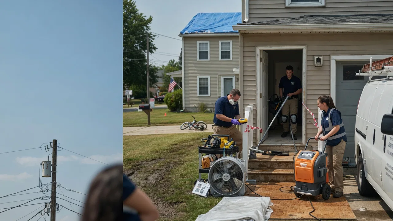Water Damage Repair in Ingram, TX near me